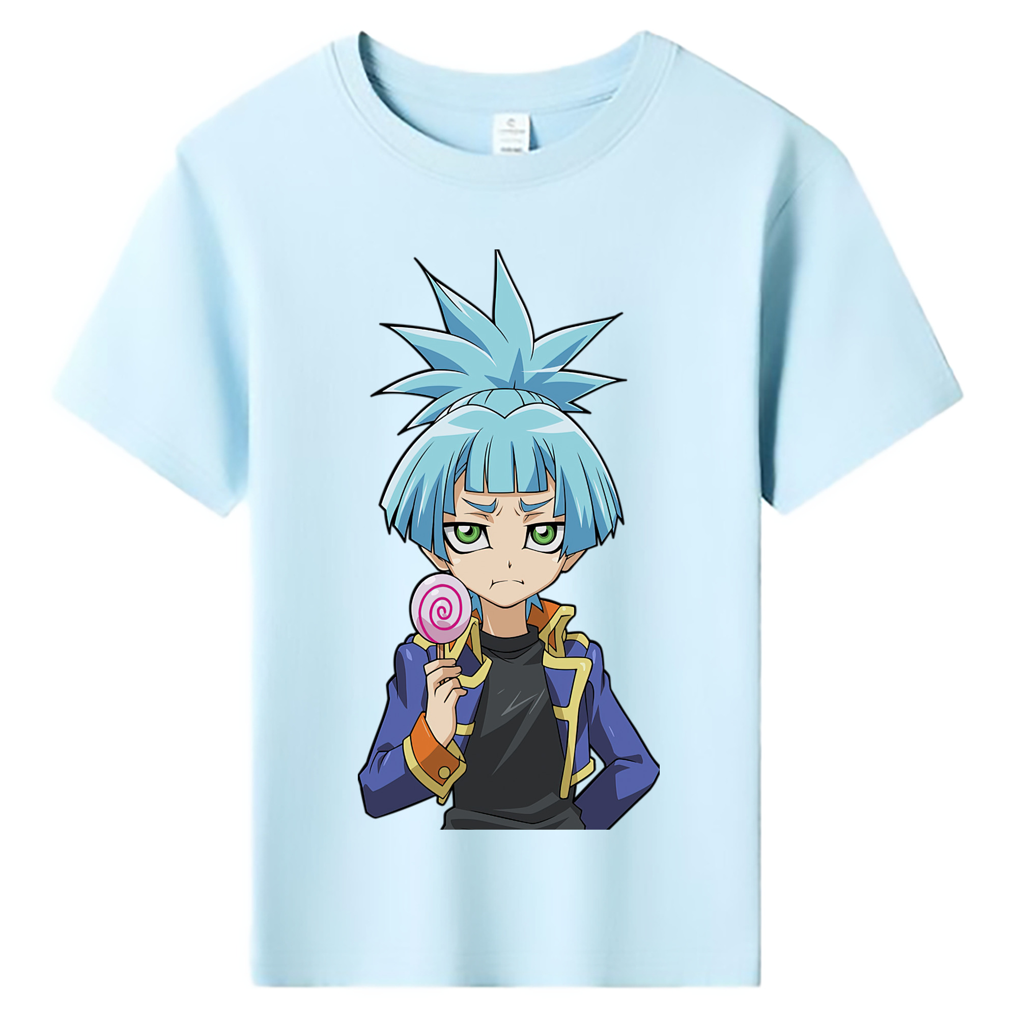 （画像用） 遊☆戯☆王 Yu-Gi-Oh! 綿100％キッズTシャツ（フロントプリント）